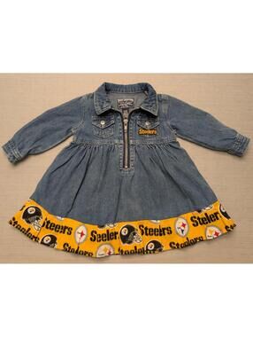 TCP Jeans 100% Rugged Denim Steelers Dress 12 Months
